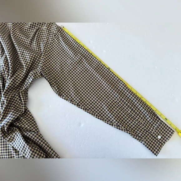 Ralph Lauren Purple Label Brown Check Dress Shirt - Picture 10 of 10